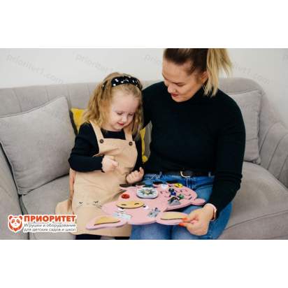 Бизиборд «Смелый поросёнок» для детей