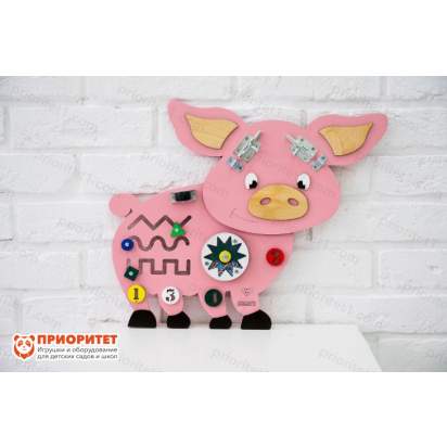 Бизиборд «Смелый поросёнок»