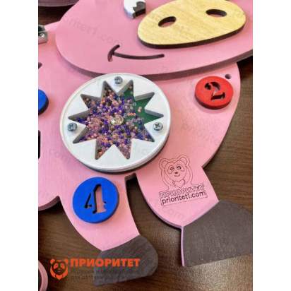 Бизиборд Смелый поросёнок 3_1