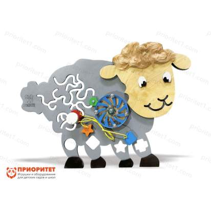 Набор бизибордов «Малыши на ферме» ягненок