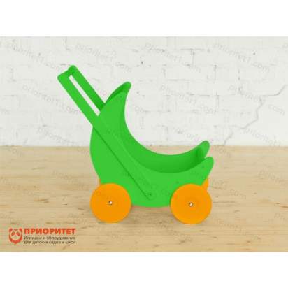 kolyaska-katalka-moe-chudo-zelenaya-s-oranzhevymi-kolesami