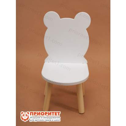Стул «Мишка» белый-003