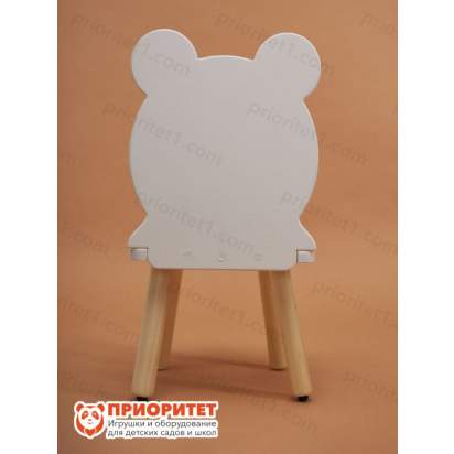 Стул «Мишка» белый-007