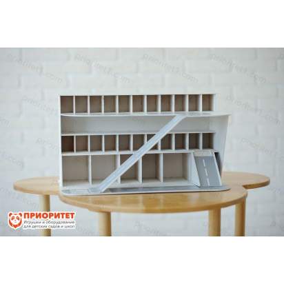 Парковка для хранения игрушечных машинок Гаражик для машинок разного размера