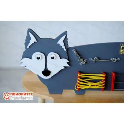 Бизиборд «Серенький волчок» для детей