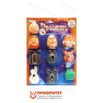 Игровой набор для пальчикового театра «Однажды в сказке»