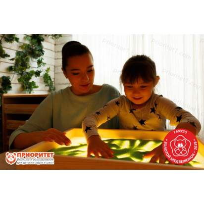 Световой стол из набора психолога Приоритет Плюс №3