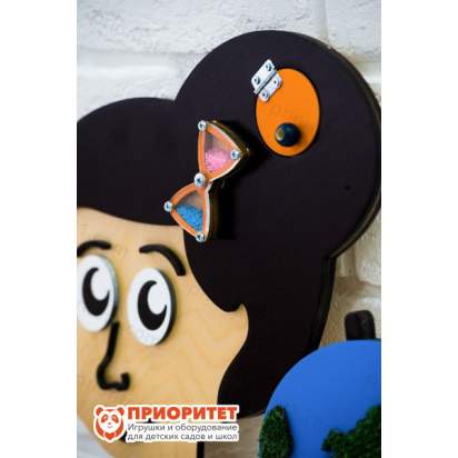 Бизиборд «Любимый учитель» с песочными часами