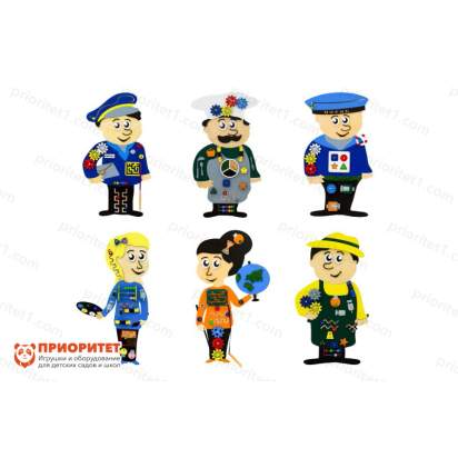 Набор бизибордов «Профессионалы»-11