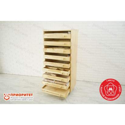 Мини-набор психолога Приоритет 9 модулей вид сбоку