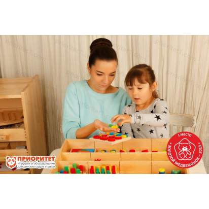 Мини-набор психолога Приоритет XXXL 9 набором Монтессори