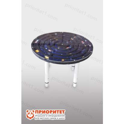 Дидактический стол Космический вид сбоку