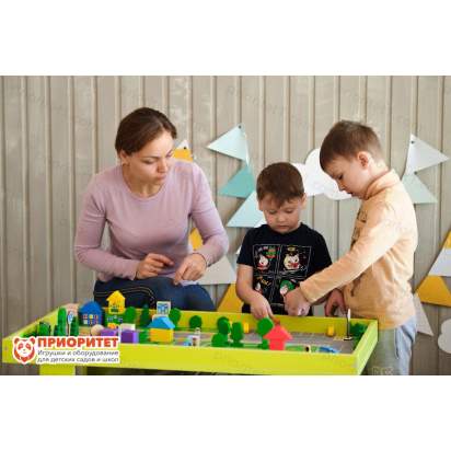 Игровой ландшафтный стол «Приоритет Плюс» для детей