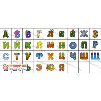 Поле для многофункционального стола Алфавит 135х60