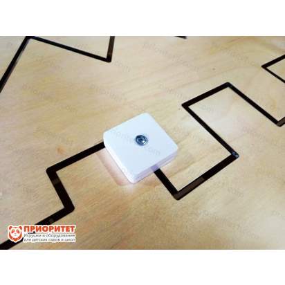 Тактильно-развивающая панель-лабиринт «Ручкам на пользу» с зигзагами