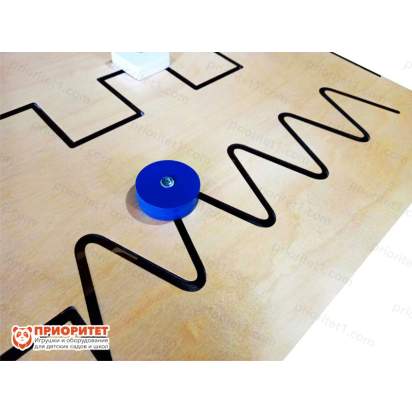 Тактильно-развивающая панель-лабиринт «Ручкам на пользу» с фишками