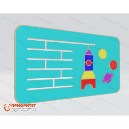 Дидактическая панель «Собери ракету»