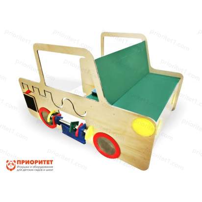 Тактильно-развивающий комплекс «Супер-авто» вид сбоку