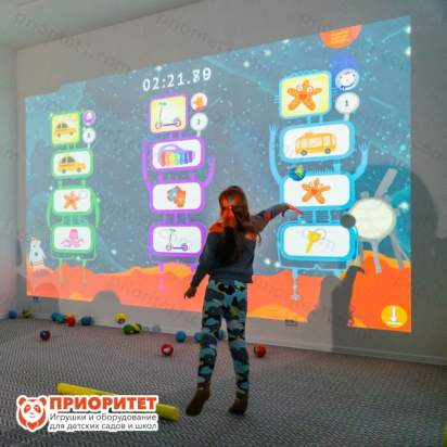 ПО для интерактивного скалодрома «Интерактивный физкультурный комплекс» для доу