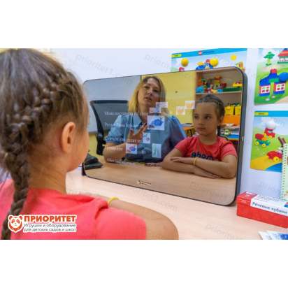 Умное логопедическое зеркало «ArtikMe» урок с логопедом