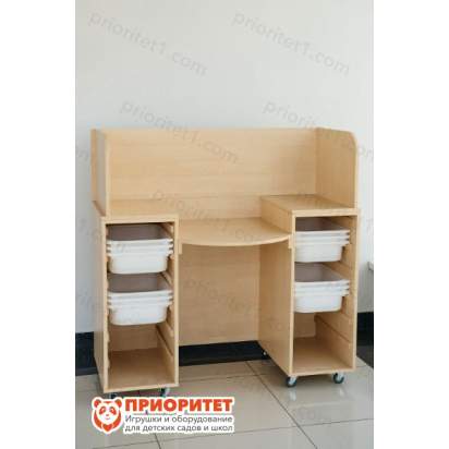 Кабина разделительная для воспитанников общий вид