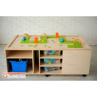 Игровой ландшафтный стол лого роботы