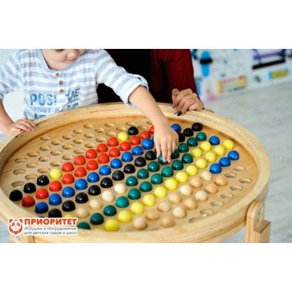 Игровой стол-мозаика для сенсорной комнаты с бортиками