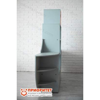 Стеллаж для игрушек Кораблик вид сбоку