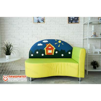 Детский диван Сказка вид спереди