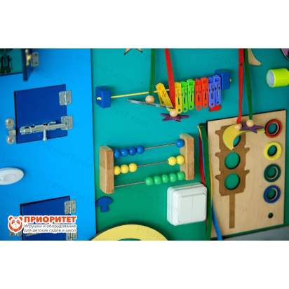 Бизиборд Город мечты со светофорами