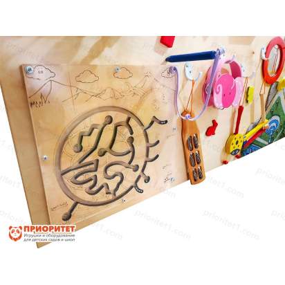 Тактильная музыкальная панель «Мелодия счастья» с лабиринтом