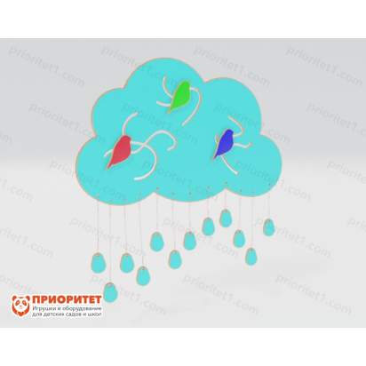 Декоративно-развивающая панель «Облако в вышине»
