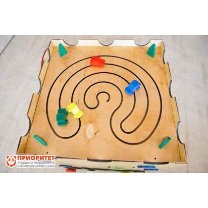 Бизикуб «Дружная компания» вид сверху