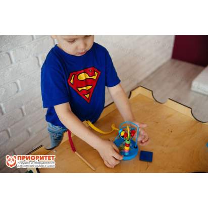 Бизикуб Волшебная крепость из дерева