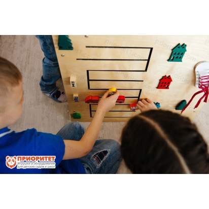 Бизикуб Волшебная крепость для детей