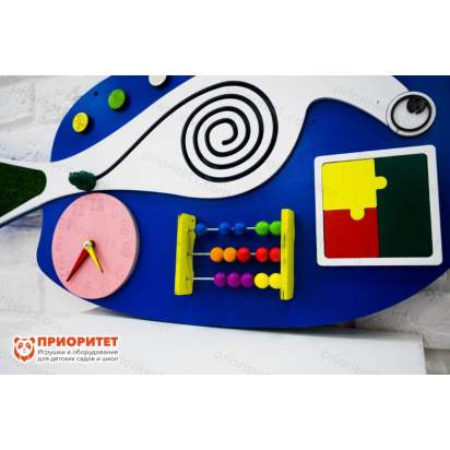Бизиборд «Синяя рыбка» для детей