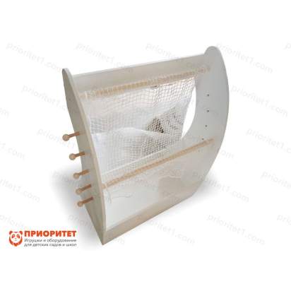 Стеллаж для спортинвентаря «Физкультура» для детей