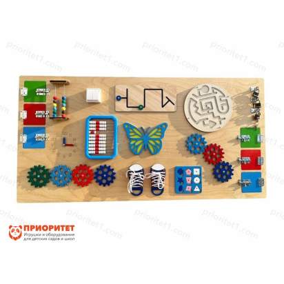 Тактильно-развивающая панель Детское воображение 2_1