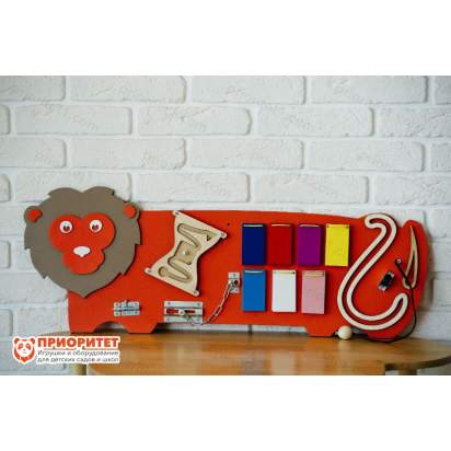 Набор бизибордов «Африканские жители» лев