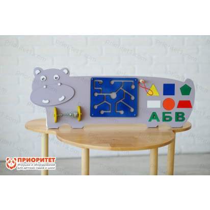 Набор бизибордов «Африканские жители» бегемот