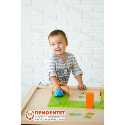 Робот мышка голубая для детей