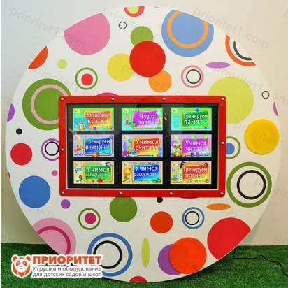 Настенный интерактивный сенсорный терминал