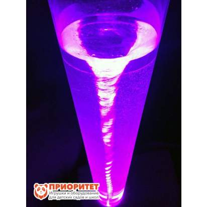 Воздушно-пузырьковая колонна «Вихревая» с подсветкой