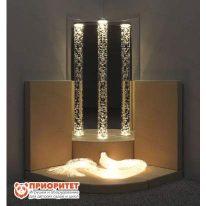 Комплект «Сенсорный уголок» с фиброволокнами мягкий