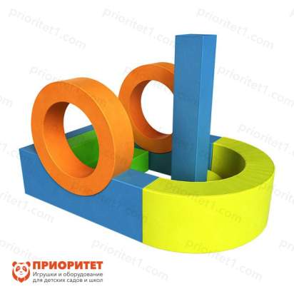 Набор мягких игровых модулей «Пароход»