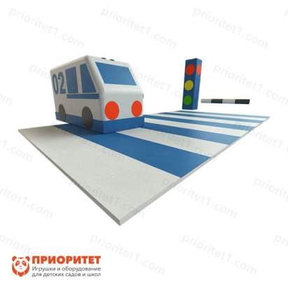 Набор мягких игровых модулей «Грамотный пешеход»