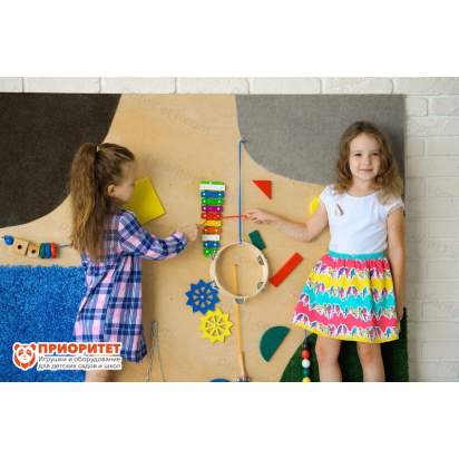 Тактильная панель Знакомство с музыкой с ксилофоном