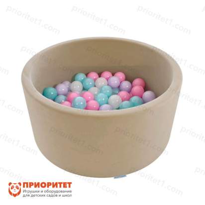 Мягкий сухой бассейн «Easy» бежевый