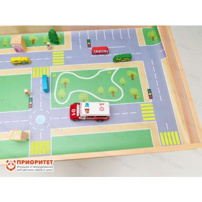 Игровой стол ПДД с переходами