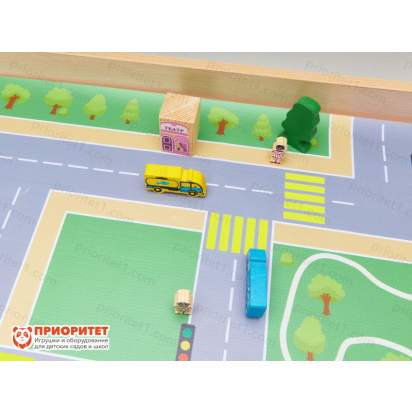 Игровой стол ПДД с машинками
